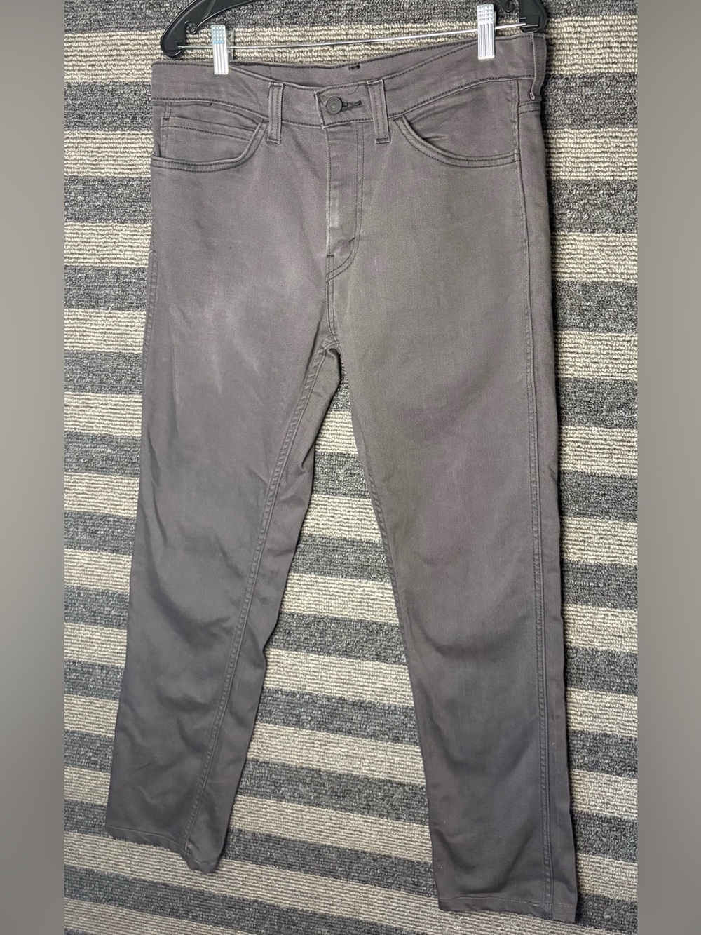 Levi's 511 Grey Slim Fit Men’s Jeans 36x30 EUC - Picture 2 of 9